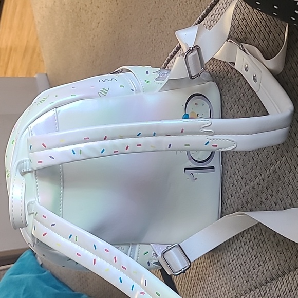 New! Never Used. LOUNGEFLY 100th Disneyland Backpack Confetti